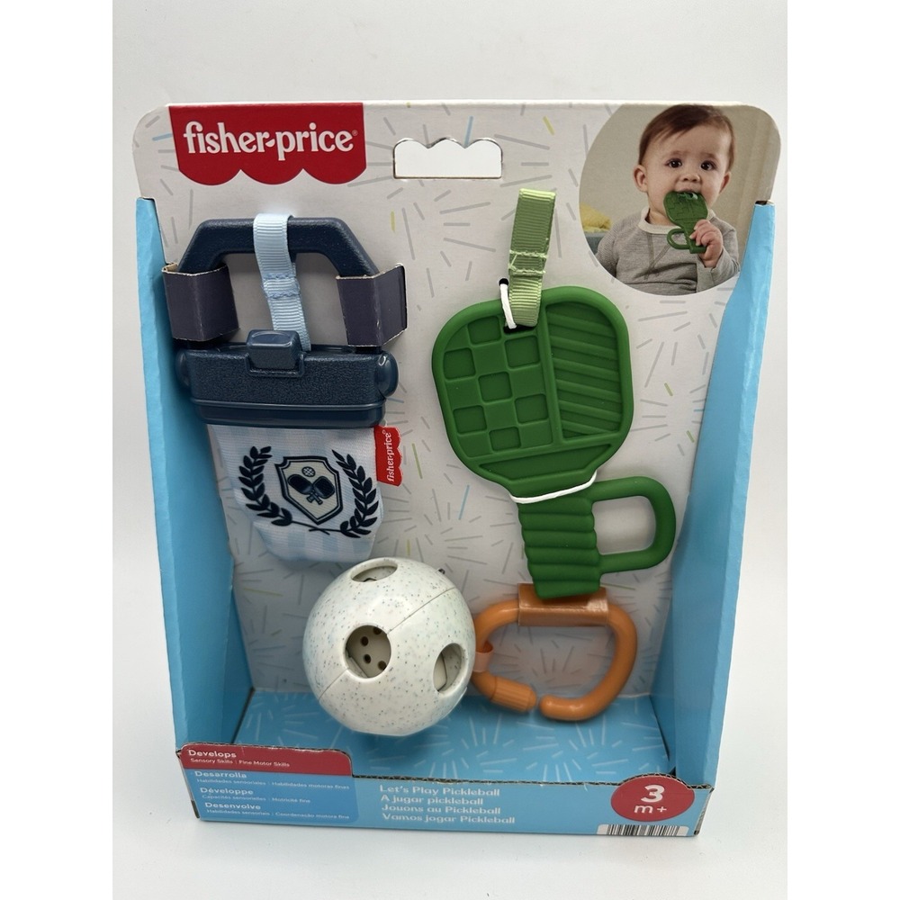 Fisher Price -‎ Mini Me Moments: Let's Play Pickleball [New Toy]